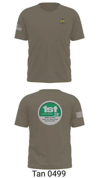 Old School Cotton Feel Shirt, 28th MP Company, National Guard, Teamtime, Team time, sublimation, custom sports apparel, team uniforms, spirit wear, spiritwear, sports uniforms, custom shirts, team store, custom team store, fundraiser sports, apparel fundraiser