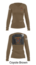 FMS Moore 83066116 Women's Long Sleeve V-neck Shirt -1 17