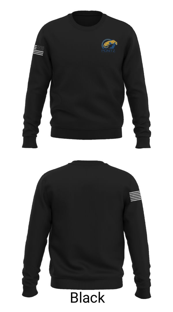 Crew Neck Sweatshirt, David H Ponitz Career Technology Center Volleyball, Men's Volleyball, Teamtime, Team time, sublimation, custom sports apparel, team uniforms, spirit wear, spiritwear, sports uniforms, custom shirts, team store, custom team store, fundraiser sports, apparel fundraiser