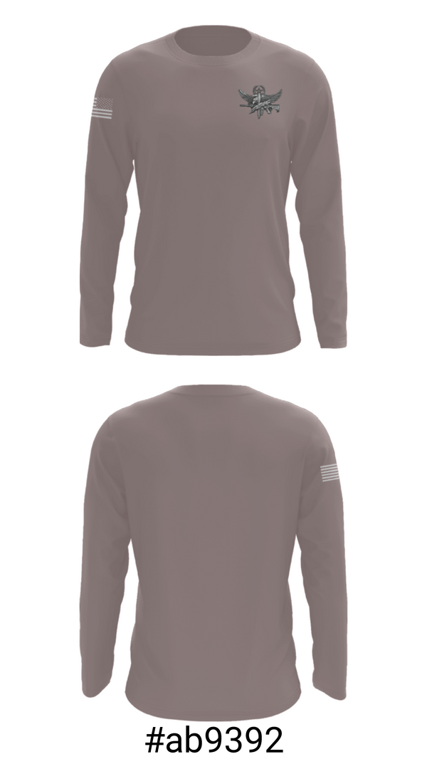 Long Sleeve Performance Shirt, Joliet Police Special Operations Squad, Police, Teamtime, Team time, sublimation, custom sports apparel, team uniforms, spirit wear, spiritwear, sports uniforms, custom shirts, team store, custom team store, fundraiser sports, apparel fundraiser