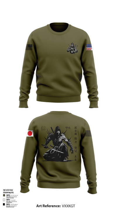 USANEC- Camp Zama, 78th Signal Battalion 94772078 Crew Neck Sweatshirt - 140