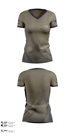 Womens Short Sleeve Vneck Shirt, Logan Williams Football Camps, , Teamtime, Team time, sublimation, custom sports apparel, team uniforms, spirit wear, spiritwear, sports uniforms, custom shirts, team store, custom team store, fundraiser sports, apparel fundraiser