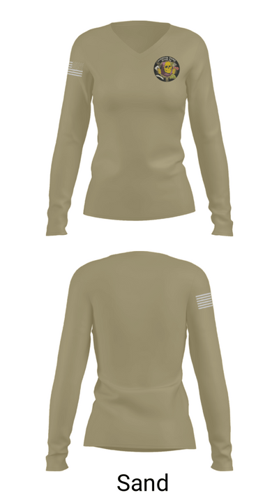 Dutchess County Drug Task Force 69240930 Women's Long Sleeve V-neck Shirt - 92