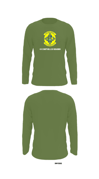 Long Sleeve Performance Shirt, 49 COMPTROLLER SQUADRON, , Teamtime, Team time, sublimation, custom sports apparel, team uniforms, spirit wear, spiritwear, sports uniforms, custom shirts, team store, custom team store, fundraiser sports, apparel fundraiser