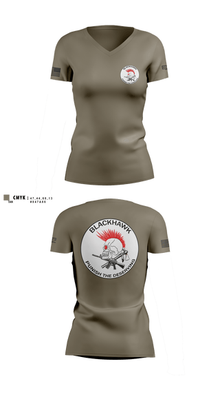Women's Short Sleeve Vneck Shirt, 1-23, Army, Teamtime, Team time, sublimation, custom sports apparel, team uniforms, spirit wear, spiritwear, sports uniforms, custom shirts, team store, custom team store, fundraiser sports, apparel fundraiser