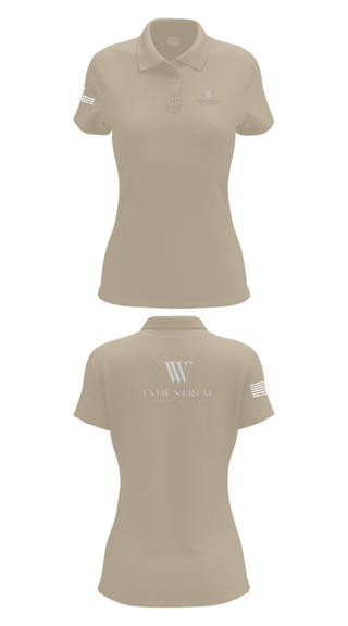 Womens Short Sleeve Performance Polo, WV Industrial Solutions, , Teamtime, Team time, sublimation, custom sports apparel, team uniforms, spirit wear, spiritwear, sports uniforms, custom shirts, team store, custom team store, fundraiser sports, apparel fundraiser