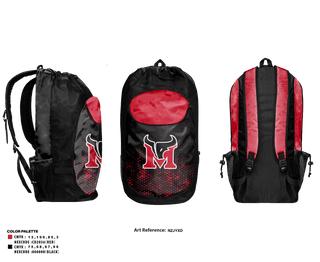 Gear Bag, Moore Catholic High School Soccer, Women's Soccer, Teamtime, Team time, sublimation, custom sports apparel, team uniforms, spirit wear, spiritwear, sports uniforms, custom shirts, team store, custom team store, fundraiser sports, apparel fundraiser
