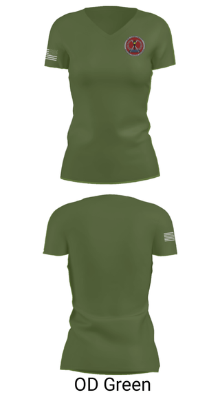 Women's Short Sleeve Vneck Shirt, 705 TRS, Air Force, Teamtime, Team time, sublimation, custom sports apparel, team uniforms, spirit wear, spiritwear, sports uniforms, custom shirts, team store, custom team store, fundraiser sports, apparel fundraiser