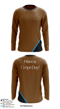Crepe Avenue 9690947 Long Sleeve Performance Shirt 1