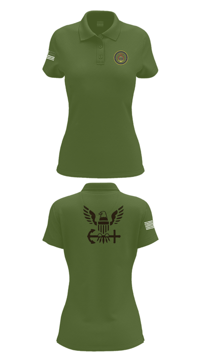 Chaplain Corp 11423583 Women's Short Sleeve Performance Polo  - 52