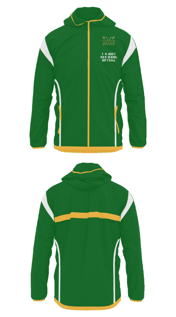 Windbreaker, T W Josey High School Softball, Softball, Teamtime, Team time, sublimation, custom sports apparel, team uniforms, spirit wear, spiritwear, sports uniforms, custom shirts, team store, custom team store, fundraiser sports, apparel fundraiser