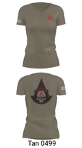 A Co. 1-3 AB 9856173 Women's Short Sleeve V-neck Shirt - 68