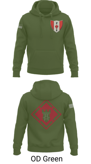 Hoodie, 46th Engineer Battalion, Army, Teamtime, Team time, sublimation, custom sports apparel, team uniforms, spirit wear, spiritwear, sports uniforms, custom shirts, team store, custom team store, fundraiser sports, apparel fundraiser