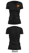 Lazos Transportation LLC 9231763 Women's Short Sleeve V-neck Shirt - 38