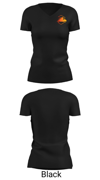 Womens Short Sleeve Vneck Shirt, Lazos Transportation LLC, , Teamtime, Team time, sublimation, custom sports apparel, team uniforms, spirit wear, spiritwear, sports uniforms, custom shirts, team store, custom team store, fundraiser sports, apparel fundraiser