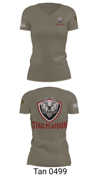 Womens Short Sleeve Vneck Shirt, Eagle troop 2/2, Army, Teamtime, Team time, sublimation, custom sports apparel, team uniforms, spirit wear, spiritwear, sports uniforms, custom shirts, team store, custom team store, fundraiser sports, apparel fundraiser