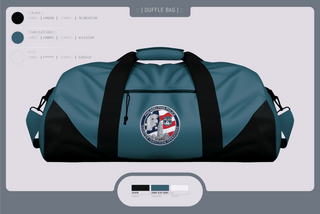 Duffle Bag, Philadelphia Police Counter Terrorism Operations, Police, Teamtime, Team time, sublimation, custom sports apparel, team uniforms, spirit wear, spiritwear, sports uniforms, custom shirts, team store, custom team store, fundraiser sports, apparel fundraiser