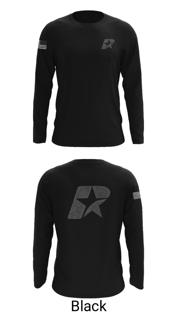 Long Sleeve Performance Shirt, DMV HOOPSTARZ, Men's Basketball, Teamtime, Team time, sublimation, custom sports apparel, team uniforms, spirit wear, spiritwear, sports uniforms, custom shirts, team store, custom team store, fundraiser sports, apparel fundraiser