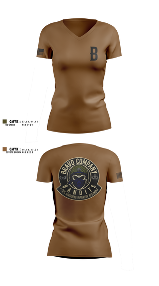Womens Short Sleeve Vneck Shirt, , Army, Teamtime, Team time, sublimation, custom sports apparel, team uniforms, spirit wear, spiritwear, sports uniforms, custom shirts, team store, custom team store, fundraiser sports, apparel fundraiser