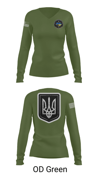 Women's Long Sleeve Vneck Shirt, 173rd Airborne, Army, Teamtime, Team time, sublimation, custom sports apparel, team uniforms, spirit wear, spiritwear, sports uniforms, custom shirts, team store, custom team store, fundraiser sports, apparel fundraiser