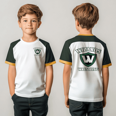 Illinois Kids Wrestling Federation 65505958 Short Sleeve Performance Shirt - 51