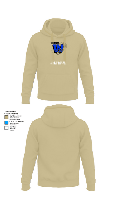 Clarksdale High School Basketball 83050417 Hoodie - 35