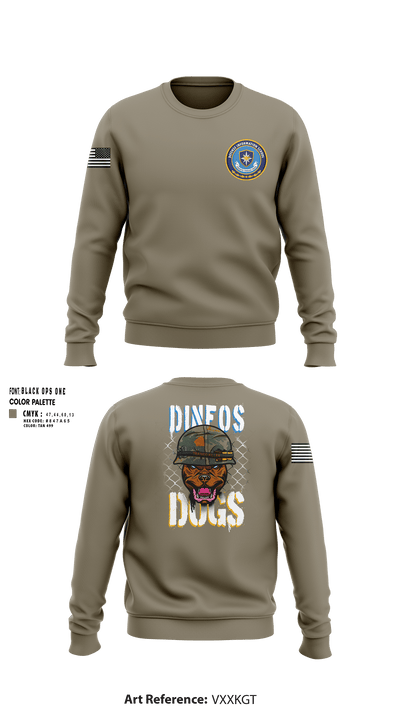 DINFOS 37015122 Crew Neck Sweatshirt - 33
