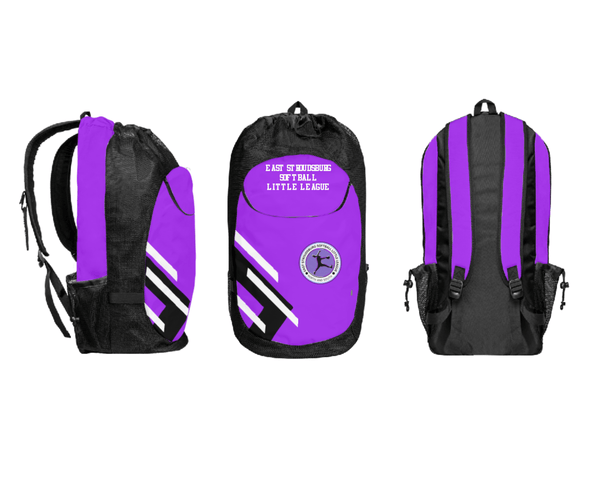 Gear Bag, East Stroudsburg Softball Little League, Softball, Teamtime, Team time, sublimation, custom sports apparel, team uniforms, spirit wear, spiritwear, sports uniforms, custom shirts, team store, custom team store, fundraiser sports, apparel fundraiser