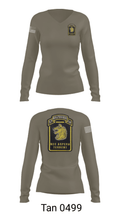 Wolfhounds 24858493 Women's Long Sleeve V-neck Shirt - 77