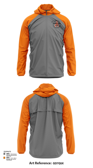 Windbreaker, Sloppy Hog BBQ, , Teamtime, Team time, sublimation, custom sports apparel, team uniforms, spirit wear, spiritwear, sports uniforms, custom shirts, team store, custom team store, fundraiser sports, apparel fundraiser