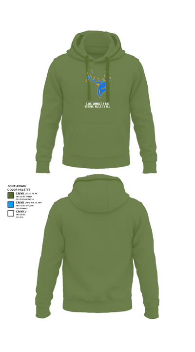 Lake Quinault High School Volleyball 10165141 Hoodie - 16
