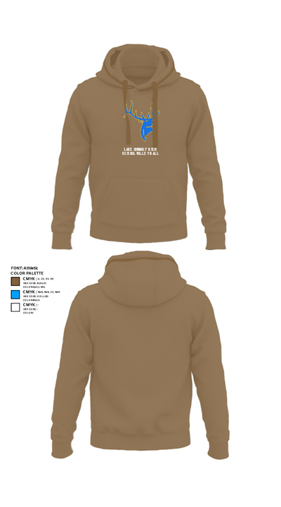 Lake Quinault High School Volleyball 10165141 Hoodie - 4