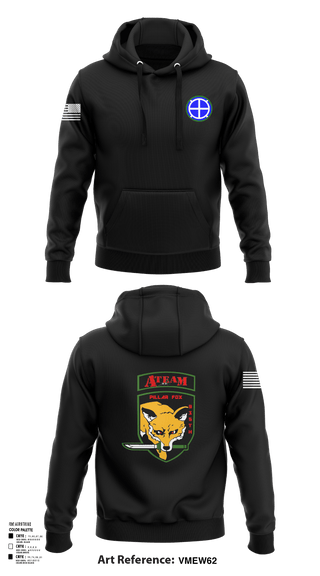 Hoodie, A co 935th ASB 3rd Platoon, National Guard, Teamtime, Team time, sublimation, custom sports apparel, team uniforms, spirit wear, spiritwear, sports uniforms, custom shirts, team store, custom team store, fundraiser sports, apparel fundraiser