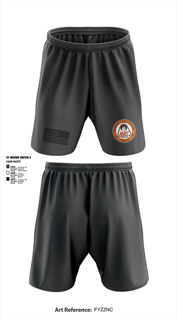 Athletic Shorts With Pockets, Harris/Galveston County REACT, , Teamtime, Team time, sublimation, custom sports apparel, team uniforms, spirit wear, spiritwear, sports uniforms, custom shirts, team store, custom team store, fundraiser sports, apparel fundraiser