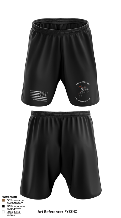 Ranger Challenge 2090684 Athletic Shorts With Pockets - 3