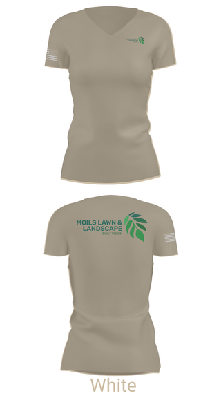 Womens Short Sleeve Vneck Shirt, Moils Lawn and landscape, , Teamtime, Team time, sublimation, custom sports apparel, team uniforms, spirit wear, spiritwear, sports uniforms, custom shirts, team store, custom team store, fundraiser sports, apparel fundraiser