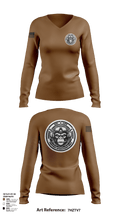 SMTC 35310311 Women's Long Sleeve V-neck Shirt - 161