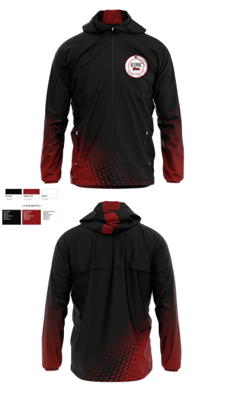 Windbreaker, INCONIC, Cross Country, Teamtime, Team time, sublimation, custom sports apparel, team uniforms, spirit wear, spiritwear, sports uniforms, custom shirts, team store, custom team store, fundraiser sports, apparel fundraiser