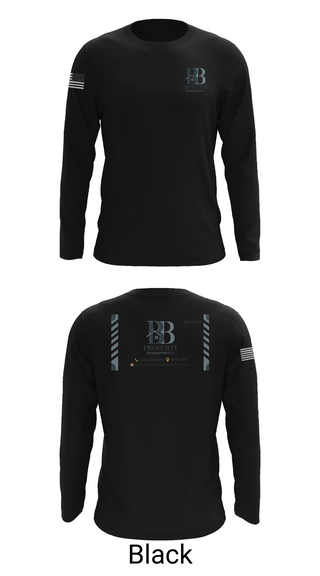 Long Sleeve Performance Shirt, BB PROPERTY DEVELOPMENT, , Teamtime, Team time, sublimation, custom sports apparel, team uniforms, spirit wear, spiritwear, sports uniforms, custom shirts, team store, custom team store, fundraiser sports, apparel fundraiser
