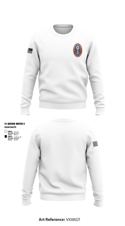95th WMD CST 43629345 Crew Neck Sweatshirt - 1