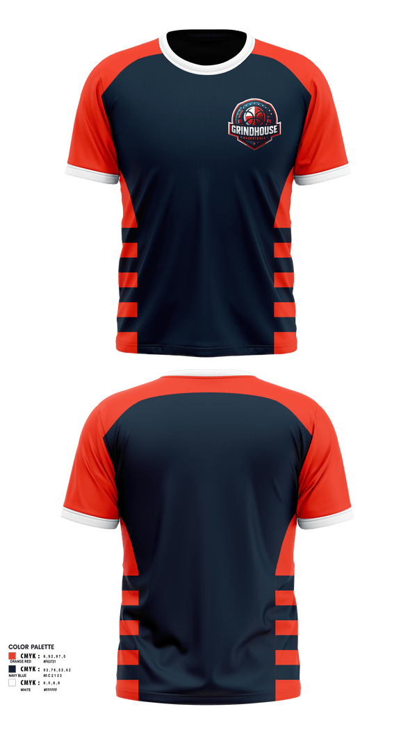 Short Sleeve Performance Shirt, Grindhouse Hoops, Men's Basketball, Teamtime, Team time, sublimation, custom sports apparel, team uniforms, spirit wear, spiritwear, sports uniforms, custom shirts, team store, custom team store, fundraiser sports, apparel fundraiser