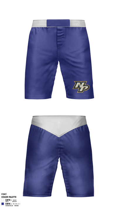 NP Bulldogs 35617767 Fight Shorts - 41