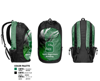 Gear Bag, South Hagerstown High School Wrestling, Wrestling, Teamtime, Team time, sublimation, custom sports apparel, team uniforms, spirit wear, spiritwear, sports uniforms, custom shirts, team store, custom team store, fundraiser sports, apparel fundraiser