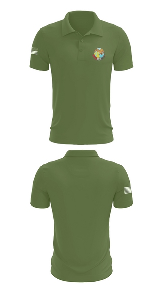 Short Sleeve Performance Polo, 11th T.S.R, Navy, Teamtime, Team time, sublimation, custom sports apparel, team uniforms, spirit wear, spiritwear, sports uniforms, custom shirts, team store, custom team store, fundraiser sports, apparel fundraiser