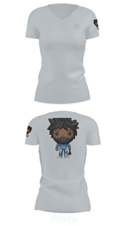 undefined Women's Short Sleeve V-neck Shirt - 19
