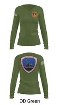 Lancaster County Young Marines 89976049 Women's Long Sleeve V-neck Shirt -1 57