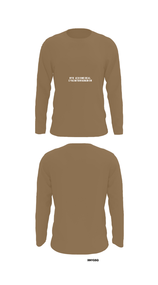 Long Sleeve Performance Shirt, 18th Aeromedical Evacuation Squadron, Air Force, Teamtime, Team time, sublimation, custom sports apparel, team uniforms, spirit wear, spiritwear, sports uniforms, custom shirts, team store, custom team store, fundraiser sports, apparel fundraiser