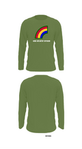 42ND Infantry Division 74550068 Long Sleeve Performance Shirt - 52