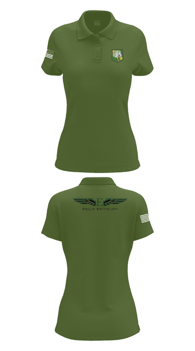 EASTERN MICHIGAN UNIVERSITY ROTC 943753 Women's Short Sleeve Performance Polo  - 55