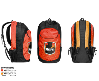 Gear Bag, Michigan Burn, Men's Soccer, Teamtime, Team time, sublimation, custom sports apparel, team uniforms, spirit wear, spiritwear, sports uniforms, custom shirts, team store, custom team store, fundraiser sports, apparel fundraiser